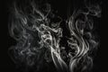 Abstract smokey background with a fuzzy abstract quality