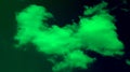 Abstract smoky clouds forest green light green color mixture effects Background.