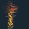 Abstract smoky dark background