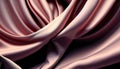 Abstract smooth elegant fabric. Silk texture of soft background. Flowing waves textile Royalty Free Stock Photo