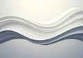 Abstract smooth flowing wave pattern with a soft gradient background, representing fluid motion Royalty Free Stock Photo