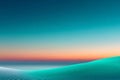 Abstract Smooth Gradient Background in Azure, Mint Green, and Peach Colors for a Fresh Aesthetic Royalty Free Stock Photo
