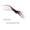 Abstract smooth gray wave vector. Curve flow grey motion illustration Royalty Free Stock Photo