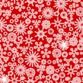 abstract snow fall seamless Royalty Free Stock Photo