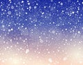 Abstract snow theme background 6
