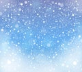 Abstract snow topic background 2