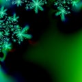 Abstract Snowflake Background template