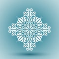 Abstract snowflake