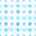 Abstract snowflake geometric pattern