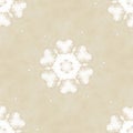 Abstract snowflakes pattern. Winter background. Royalty Free Stock Photo