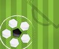 Abstract soccer background vector Royalty Free Stock Photo