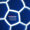 Abstract soccer background Royalty Free Stock Photo