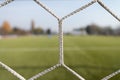 Abstract Soccer Goal Net Pattern Royalty Free Stock Photo