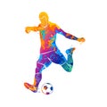 Ball, soccer, player Royalty Free Stock Photo