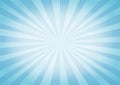 Abstract soft Blue rays background. Vector EPS 10, cmyk Royalty Free Stock Photo