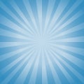 Abstract soft Blue rays background. Vector EPS 10, cmyk Royalty Free Stock Photo