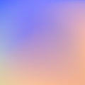 Abstract soft color blend background. Orange and blue gradient. Vector illustration Royalty Free Stock Photo