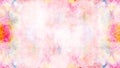 Abstract soft Colorful watercolor painted background