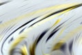 Abstract soft gray golden colors, shades and lines background. Lines in motion Royalty Free Stock Photo