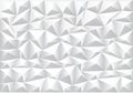 Abstract soft gray polygon pattern background texture vector