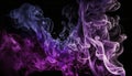 An Abstract Soft and Smoothened Colorful Multicolor Smoke Mist Background Wallpaper,