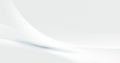 Abstract soft white dynamic wavy background. Futuristic hi-technology concept. Vector illustration