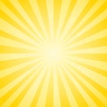 Abstract soft Yellow rays background. Vector EPS 10, cmyk