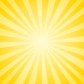 Abstract soft Yellow rays background. Vector EPS 10, cmyk