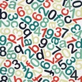 Abstract Software background: multicolor Hexadecimal Code ÃÂ¾n White, vector illustration
