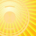 Abstract solar background