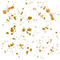 Abstract sophisticated wonderful gorgeous elegant graphic beautiful colorful gold splashes and drops