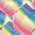 Abstract sophisticated wonderful gorgeous elegant graphic beautiful colorful rainbow pattern watercolor