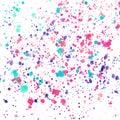 Abstract sophisticated wonderful gorgeous elegant graphic beautiful colorful red violet and blue splashes and drops of watercolor