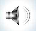 Abstract soundbox icon Royalty Free Stock Photo
