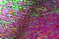 Abstract source code background. Computer program preview. SEO concepts for better SERP. Developing programming and coding Royalty Free Stock Photo