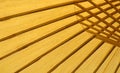 Abstract Spa bamboo umbrella. Royalty Free Stock Photo