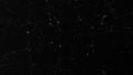 Abstract Space Background - Moving through a White Plexus Particle System