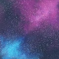 Abstract space galaxy background Royalty Free Stock Photo