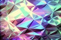 Abstract sparkle hologram colorful background, futuristic technology  AI Generated Royalty Free Stock Photo