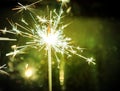Abstract sparkler bokeh background Royalty Free Stock Photo