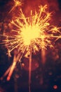 Abstract sparkler bokeh background Royalty Free Stock Photo