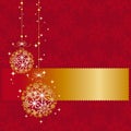 Abstract sparkling Christmas seamless pattern