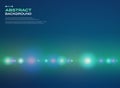 Abstract of spectrum glowing stipe line pattern on green blue ba