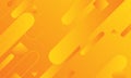 abstract speed light orange geometric background. Dynamic shapes composition technology Hitech communication