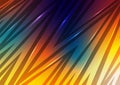 Abstract speed line yellow thunder gradient dark background Royalty Free Stock Photo