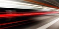 Abstract Speed Motion Blur Red Light Trails Transportation Dynamic Energy Royalty Free Stock Photo