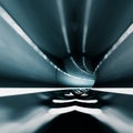 Abstract speed tunnel