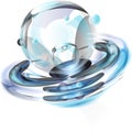 Abstract sphere Royalty Free Stock Photo