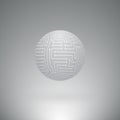 Abstract Sphere of Electronic Circuitry Royalty Free Stock Photo