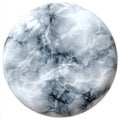 Abstract Sphere With White Marble Texture And Electrical Lightning Effects And Sparkles Royalty Free Stock Photo
